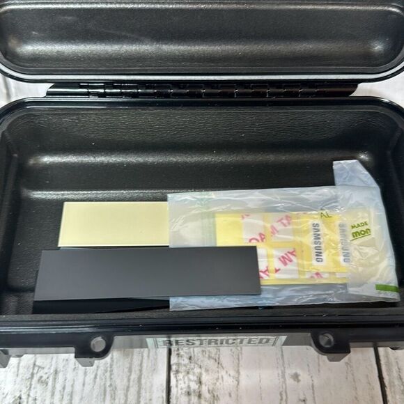 OtterBox Black Dry Box Foam Lined Waterproof Customized Stickers - Picture 8 of 8